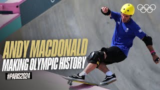 Andy Macdonald Skateboarding Legend and Olympian 🛹 [upl. by Nafis]