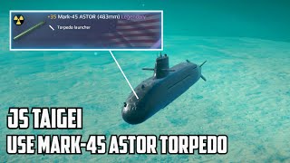 Easy Win On Tandem Wars Use JS Taigei with Mark45 Astor  Modern Warships [upl. by Ardyaf]