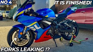 Rebuilding A Salvage Crashed 2019 Suzuki GSXR750  Part 4 [upl. by Ethelin]