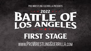 PWG  Preview  2022 Battle of Los Angeles  Stage One [upl. by Kaden]