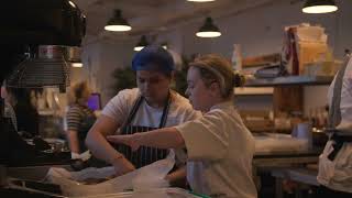 Baker Rebecca Davies Baking for Paddington at London County Hall [upl. by Kamaria]