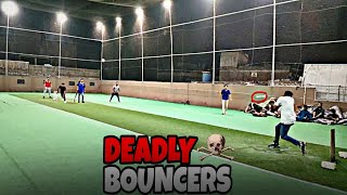 Deadly bouncers 🔥🔥  superb bowling 💥cricket bouncer [upl. by Bathelda145]