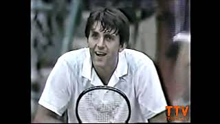 Slobodan Zivojinovic 🔥 Frightens Ivan Lendl for 12 Minutes [upl. by Garris]