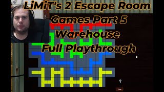 LiMiTs 2 Escape Room Games Part 5 Warehouse Level Full Playthrough [upl. by Virgin386]