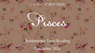 Pisces December 2024 Tarot Reading [upl. by Savil]