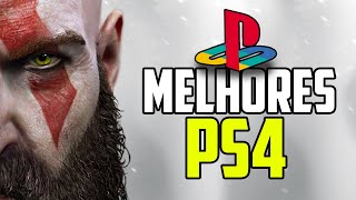 21 MELHORES GAMES EXCLUSIVOS DE PS4  LISTA DEFINITIVA [upl. by Ryon]