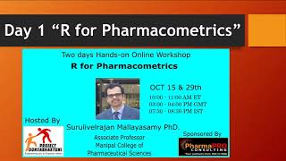 Introduction to use of quotR for Pharmacometricsquot Hosted by Project Dontabhaktuni [upl. by Rokach]