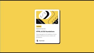 Figma to HTML Bangla  Tailwind CSS Bangla Tutorial  Blog Card Design [upl. by Nagey]