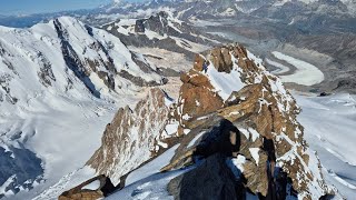 MONTE ROSA DUFOURSPITZE CLIMB [upl. by Llerryt532]