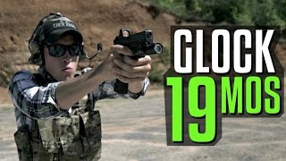 Glock 19 MOS with Trijicon RMR in Action [upl. by Velvet]