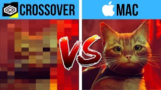 How much better is native Mac gaming vs CrossOver [upl. by Neelac990]