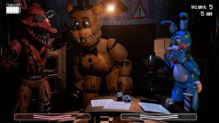 5 AM at Freddys The Prequel FNaF in Real Time Animated [upl. by Matthiew]