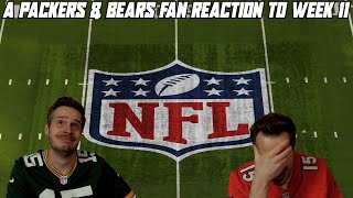 A Packers amp Bears Fan Reaction to NFL Week 11 [upl. by Andreas667]