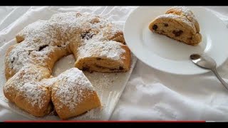 recette scone aux raisins et confitures بريوش👌👍😍😊 [upl. by Elac]