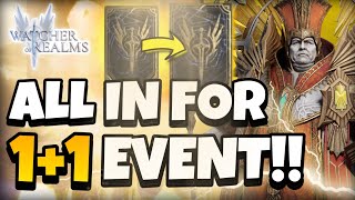 SUMMONING ON 11 EVENT Best Summon Event Watcher of Realms [upl. by Rik]