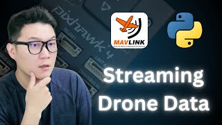 Stream Live Drone Data Like a Pro  Python  Mavlink  Pixhawk [upl. by Arikihs]