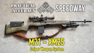 M21 SWS M14 Sniper 🏁 Speedway  Long Range On the Clock   Practical Accuracy [upl. by Yv]