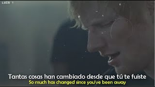 Ed Sheeran  Visiting Hours  Sub Español  Lyrics HD Official Performance Video [upl. by Llorre]