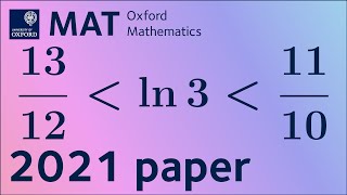 2021 past paper  MAT livestream 2023 [upl. by Arraic]