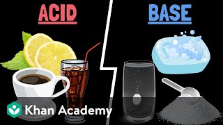 Intro to acids and bases  Chemistry  Khan Academy [upl. by Yrrad309]