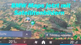 BMW Maps hat jetzt auch Satellitenbilder [upl. by Rede]