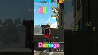 Damage all enemy with one grenade 🤕  Aiming Doctors Head behind the wall 😱 freefire reels [upl. by Ialohcin]