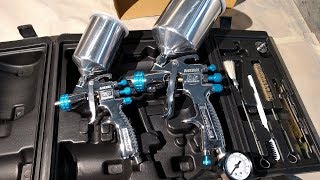 DeVilbiss Starting Line Budget Spray Gun Review [upl. by Ibbie]