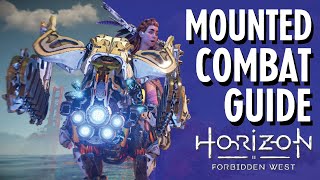 Mounted Combat Guide  Forbidden West [upl. by Otsugua]