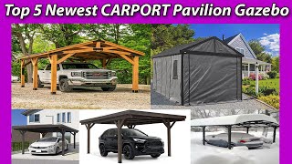 Top 5 Newest CARPORT Pavilion Gazebo  Reviews amp Buying guide [upl. by Ginnifer]