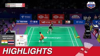 MS INDIA VS THAILAND  GROUP C THOMAS CUP 2024 CHENGDU [upl. by Reinertson]