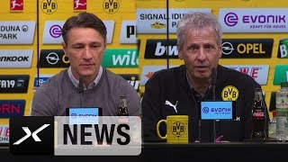 Niko Kovac und Lucien Favre zum deutschen Klassiker  Borussia Dortmund  FC Bayern 32  SPOX [upl. by Ynnus]