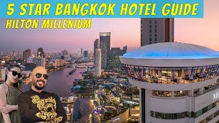 Millenium Hilton Bangkok Hotel Review  5 Star Luxury Hotel near Temples and ICON Siam Thailand [upl. by Bissell966]