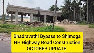 Bhadravathi To Shimoga NH Construction Update [upl. by Anne]