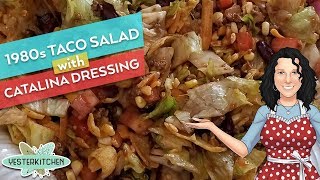 1980s Taco Salad Like Oh My God Who Else had this Salad in the 1980s [upl. by Snilloc699]