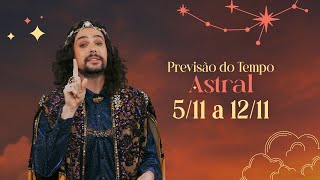 PREVISÃO DO TEMPO ASTRAL  de 0511 a 1211 [upl. by Brnaba]