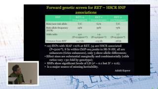 Hirschsprung disease consequent to mutations in the RET gene regulatory   Aravinda Chakravarti [upl. by Lacie797]