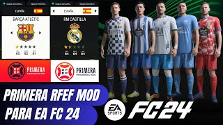 Primera RFEF de España en EA FC 24 TU182 [upl. by Reilamag]