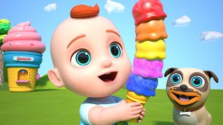 La canción de los helados 🍨🍧🍦  Canciones Para Niños  LEO Canciones Infantiles [upl. by Aloeda]