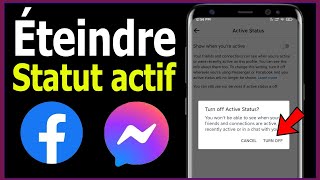 Comment désactiver le statut actif sur Facebook et Messenger [upl. by Htrag]