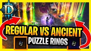 Diablo 3 Puzzle Rings Ancient Vs Non Ancient Puzzle Ring Results D3 Puzzle Ring BuffPuzzlering [upl. by Eirot]