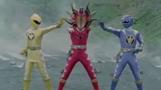 Bakuryuu Sentai Abaranger Episode Previews [upl. by Asenab]