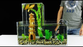 How to Build Unique Multi Level Aquarium v20 [upl. by Annwahs]