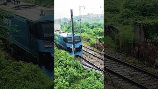 12000 HP wala engine 🚂 indian railway wag12b shorts short youtubeshorts [upl. by Alcus]