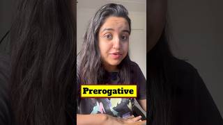 What is ‘Prerogative’ [upl. by Uhej]