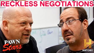 Pawn Stars Daredevil Negotiations with Davey Deals [upl. by Abdel479]