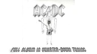 ACDC  Flick of the Switch Full Album in QuarterDown Tuning [upl. by Murton]