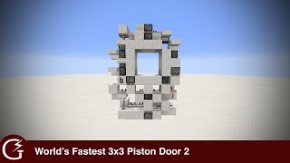 Worlds Fastest 3x3 Piston Door 2 w Pigglypops [upl. by Irrac]