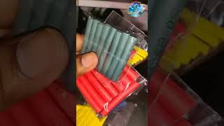 Polyolefin Heat Shrink Tube Insulated Wire Cable Sleeving Wrap 7 Different Cut Size Multicolour [upl. by Ecinnahs]