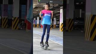 Speed Slalom routine COCOHAYYU skating speedslalom inlineskating [upl. by Melak]