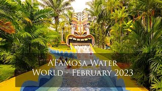 A  Famosa Water Theme Park February 2023 🤿 [upl. by Ahsata]